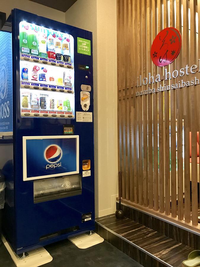 Iloha Hostel Namba Shinsaibashi Oszaka Kültér fotó